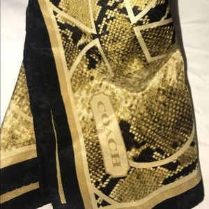 Coach scarf
